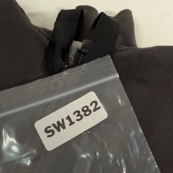 Free People Movement L Think Future Hoodie Washed Black Pullover *flaw - Picture 12 of 12